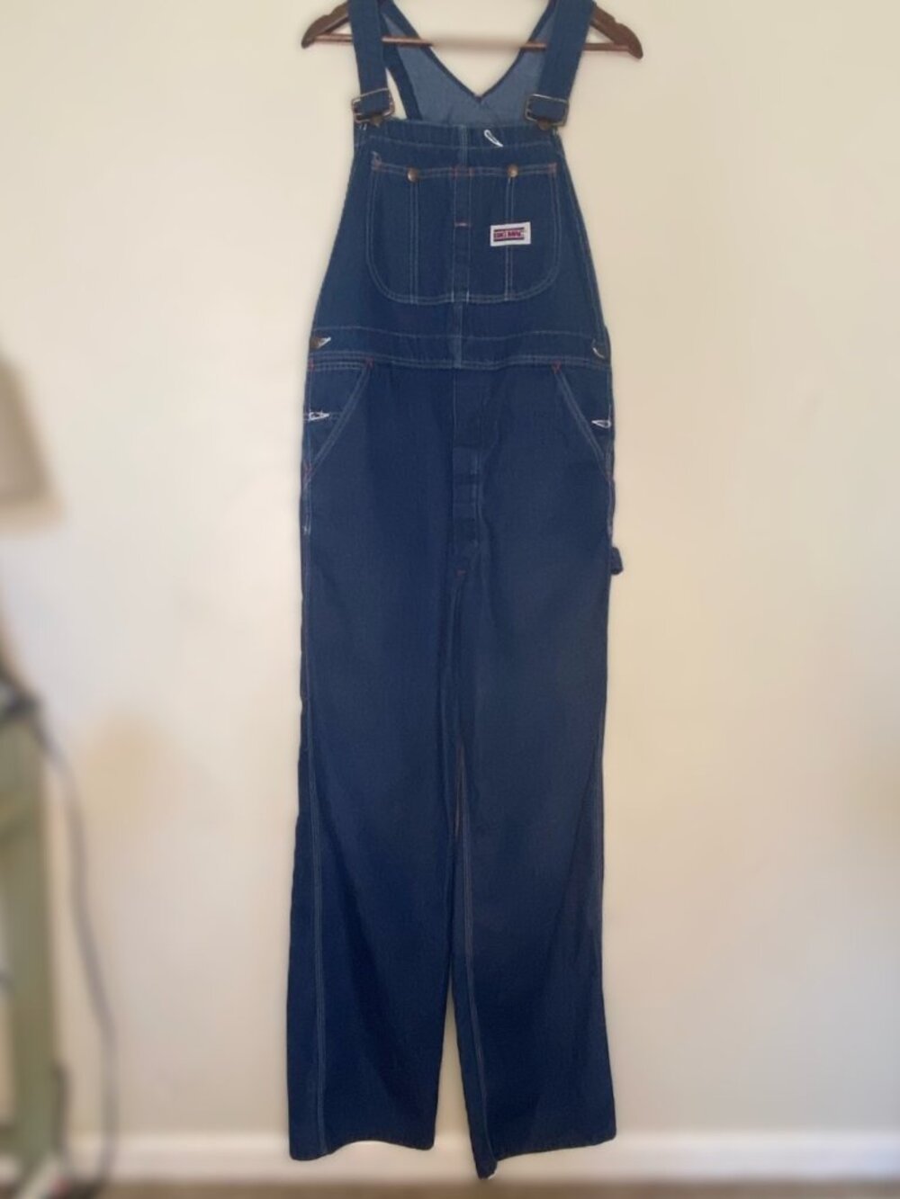 Vintage JCPenney Big Mac Denim Bib Overalls Men’s Blue Workwear Heavywe